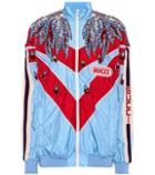Gucci Embellished Chevron Jacket
