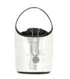 Tom Ford Mini Miranda Metallic Snakeskin Bucket Bag