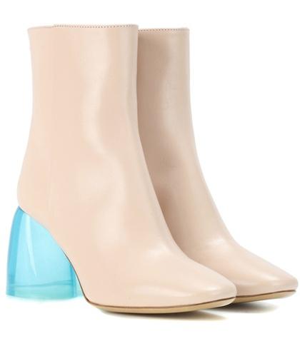 Ellery Sacred Leather Ankle Boots