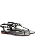 Alexander Mcqueen Classic Studded Leather Sandals