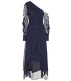 Jonathan Simkhai Asymmetric Chiffon Dress