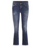 Helmut Lang Cropped Boot Flared Jeans