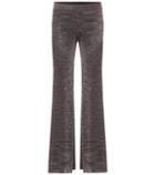 Ag Jeans Flared Stretch Knit Pants