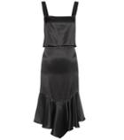 Givenchy Ruffled Silk Slip Dress