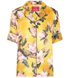 F.r.s For Restless Sleepers Bendis Satin Pajama Shirt