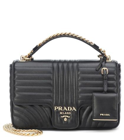 Givenchy Diagramme Leather Shoulder Bag