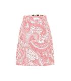 Dolce & Gabbana Metallic Jacquard Miniskirt