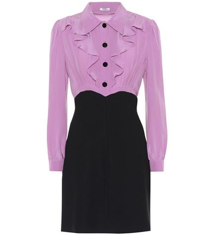 Etro Silk And Crêpe Dress