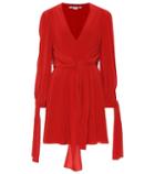 Unravel Silk Minidress