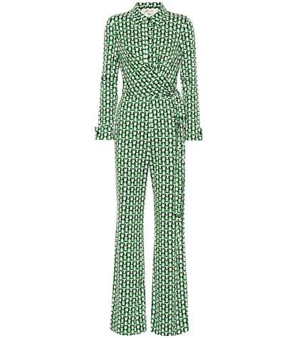 Diane Von Furstenberg Michelle Silk-jersey Jumpsuit