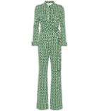 Diane Von Furstenberg Michelle Silk-jersey Jumpsuit