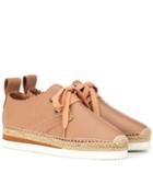 See By Chlo Leather Espadrilles