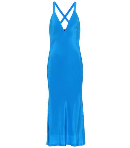 Haider Ackermann Silk Midi Dress