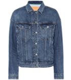 Rochas Blå Konst Denim Jacket