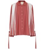 The Upside Pleated Merino Wool Shirt