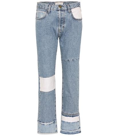Current/elliott The Diy Original Straight Jeans