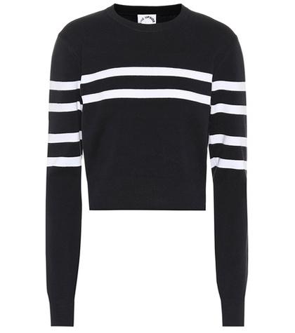 Bottega Veneta Nala Striped Knitted Top