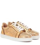 Norma Kamali Vieira Spikes Embellished Leather Sneakers