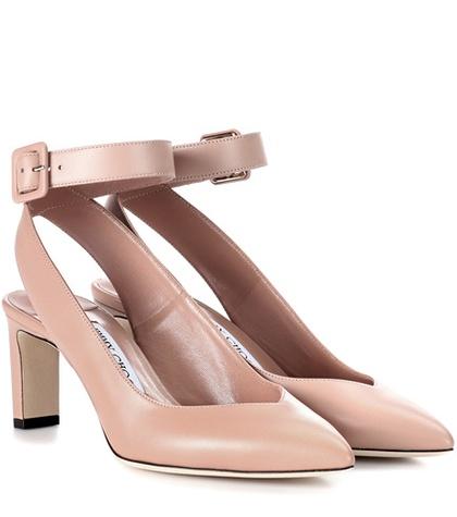 Jimmy Choo Lou 65 Leather Pumps