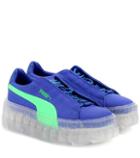 Roger Vivier Clear Creeper Sneakers