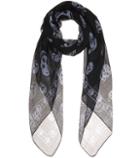 Gucci Printed Silk Scarf