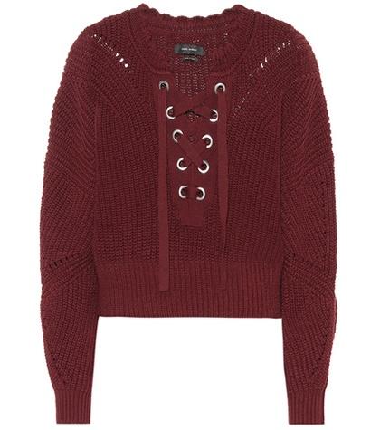 Prada Laley Lace-up Sweater