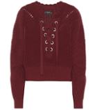 Prada Laley Lace-up Sweater