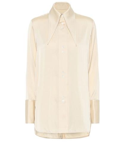 Ellery Bilboa Silk Georgette Blouse