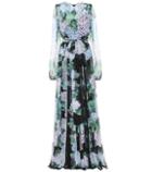 Etro Floral-printed Silk Gown