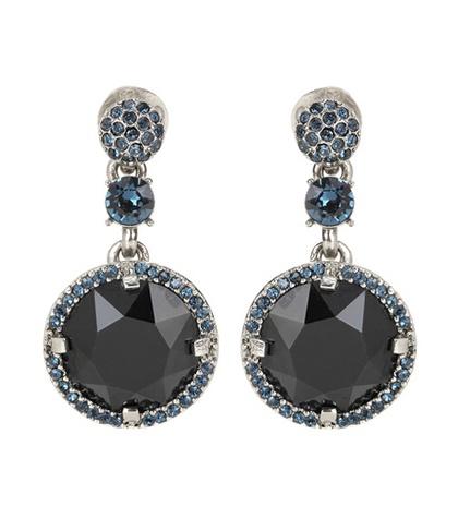 Oscar De La Renta Crystal Earrings