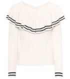 Tory Burch Wool And Cotton Sweater