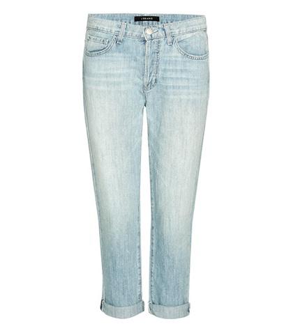 Gianvito Rossi Sadey Low-rise Slim Straight Cropped Jeans