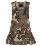 Marc Jacobs Camouflage-printed Cotton Dress