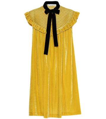 Philosophy Di Lorenzo Serafini Velvet Minidress