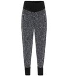 Alessandra Rich Sequined Cashmere-blend Trackpants