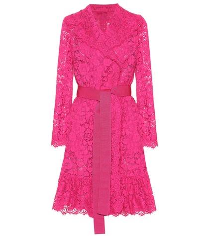 Dolce & Gabbana Lace Wrap Dress