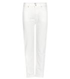 Roger Vivier Liya High-rise Cropped Jeans