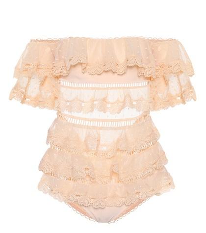 Zimmermann Painted Heart Love Swimsuit