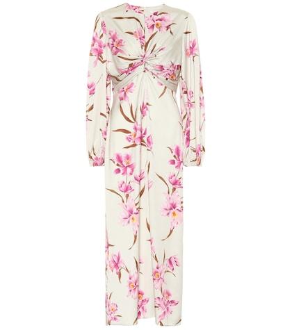 Zimmermann Floral Stretch Silk Dress