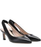 Stella Mccartney Hayday Leather Slingback Pumps