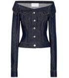 Dita Eyewear Off-the-shoulder Denim Jacket