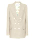 Racil Casablanca Linen Tuxedo Blazer