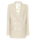 Racil Casablanca Linen Tuxedo Blazer