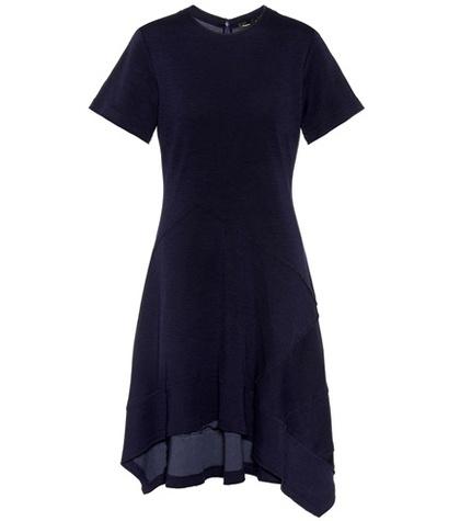 Jimmy Choo Wool And Cotton Blend Dress