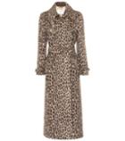 Roksanda Fiacre Leopard Alpaca Wool-blend Coat