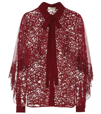 Elie Saab Lace Blouse