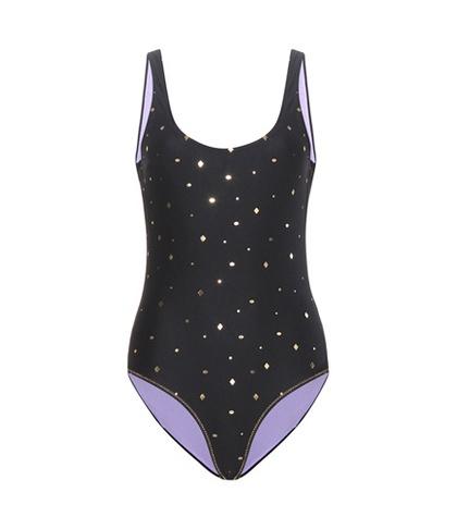 Gregor Pirouzi Pam Metallic Printed Swimsuit