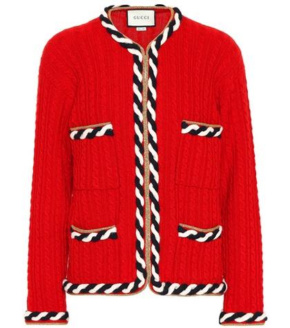 Elie Saab Wool And Cashmere Cardigan
