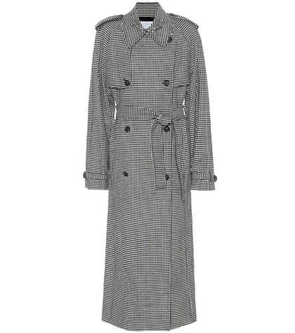 Gabriela Hearst Lorna Houndstooth Wool And Cashmere Coat