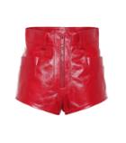 Bottega Veneta Leather Shorts